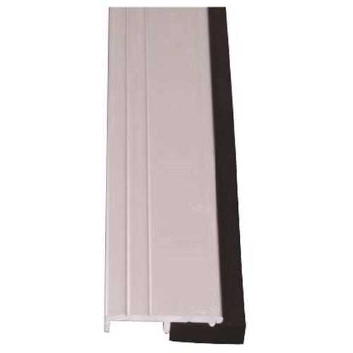 84" Adjustable Jamb Gasketing with PemkoPrene Insert Clear Anodized Aluminum