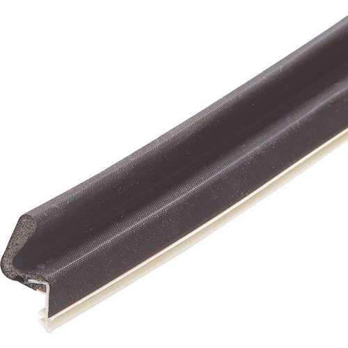 Frost King DS7B/25 E/O 1 in. x 81 in. Brown VinylClad Foam Kerf Door Seal