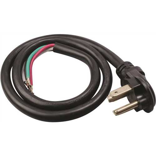Southwire 9154SW8808 4 ft. 10/4 Round Dryer Cord Black