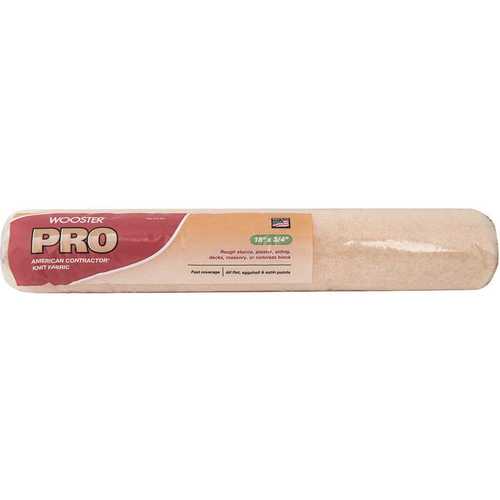 18 in. x 3/4 in. Pro American Contractor High-Density Knit Fabric Roller