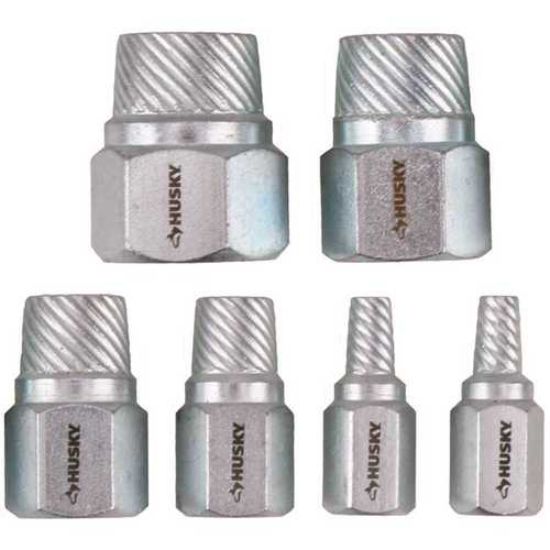 Husky 80533111 Pipe Nipple Extractor Set