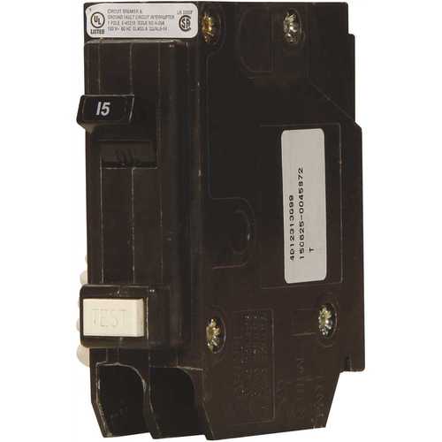 Eaton BRN120GF BR 20 Amp Single Pole Self Test Ground Fault Circuit Breaker