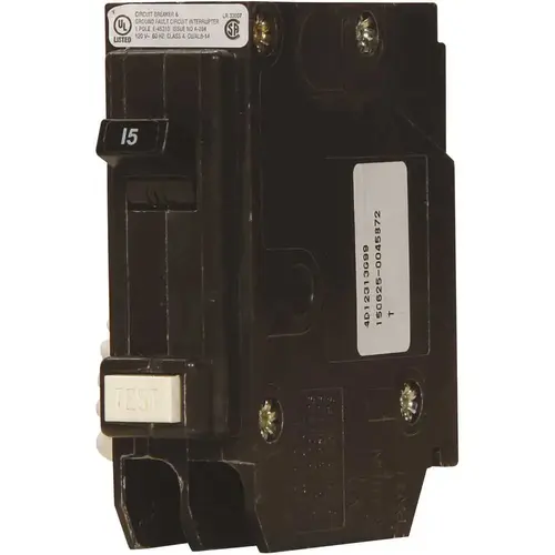 BR 30A Single-Pole Self Test GFCI Breaker
