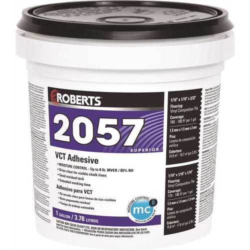 Roberts 2057-1 1 Gal. Premium Vinyl Tile Adhesive Beige