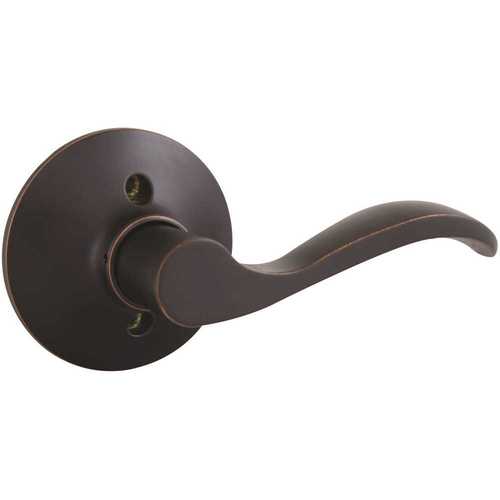 Naples Aged Bronze Right-Hand Dummy Door Lever