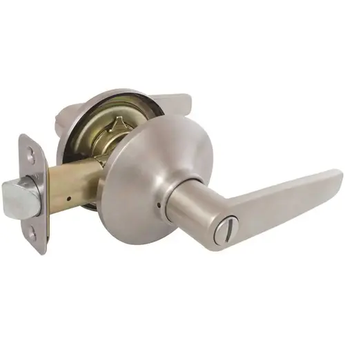 Defiant LG601B Olympic Stainless Steel Privacy Bed/Bath Door Lever