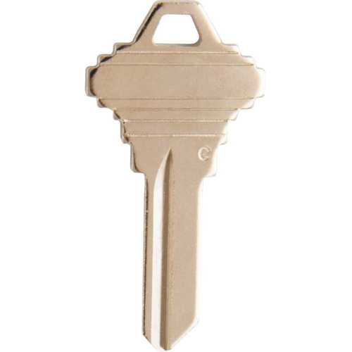 SC1 Keyway KD Key Blank Silver