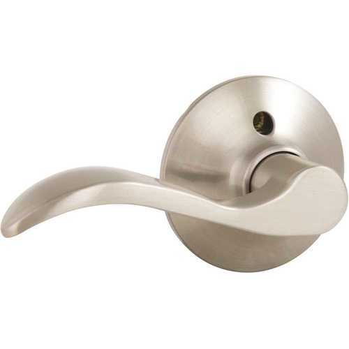 Naples Satin Nickel Left-Hand Dummy Door Lever