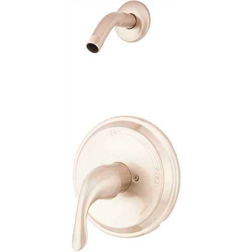 Viper 1-Handle Shower Only Trim Kit in Brushed Nickel with Treysta Cartridge (Valve Not Included)