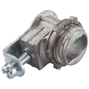 Halex 06703B 3/8 in. Flexible Metal Conduit (FMC) Saddle Connectors