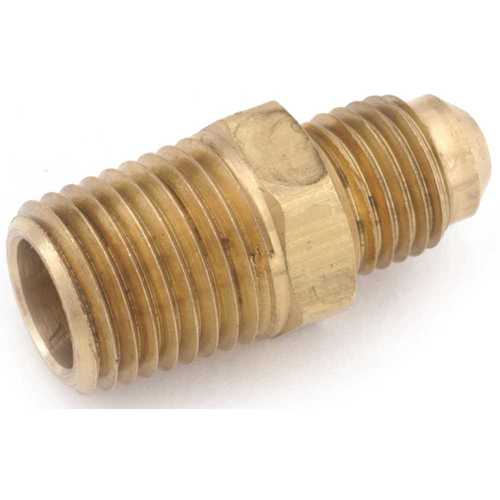 5/8 in. Flare x 1/2 in. MIP Extra Heavy Brass Half-Union - pack of 10