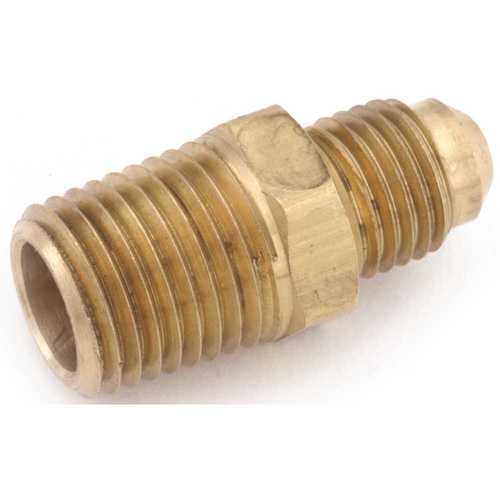 1/2 in. Flare x 3/8 in. MIP Extra Heavy Brass Half-Union - pack of 10