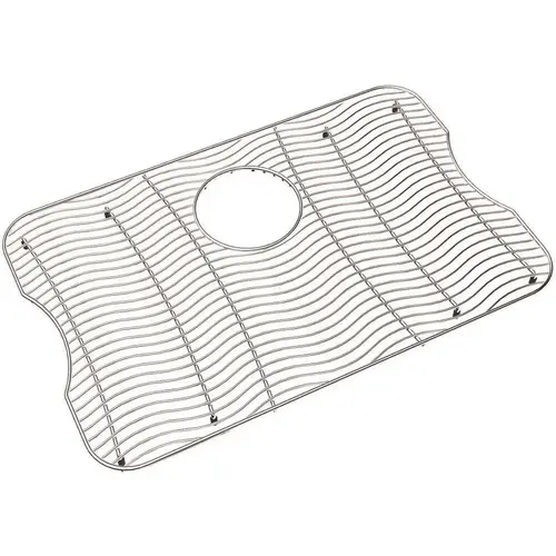 Elkay LKWOBG2416SS Lustertone Kitchen Sink Bottom Grid - Fits Bowl Size 24 in. x 16 in