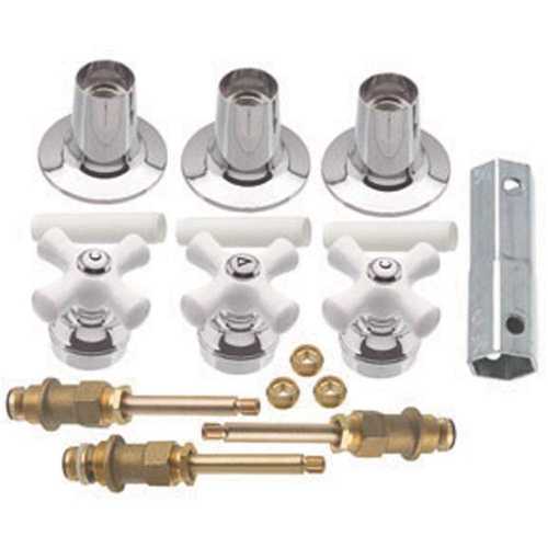 Danco, Inc 39696 Porcelain Cross-Handle Bathtub and Shower Faucet Rebuild Kit