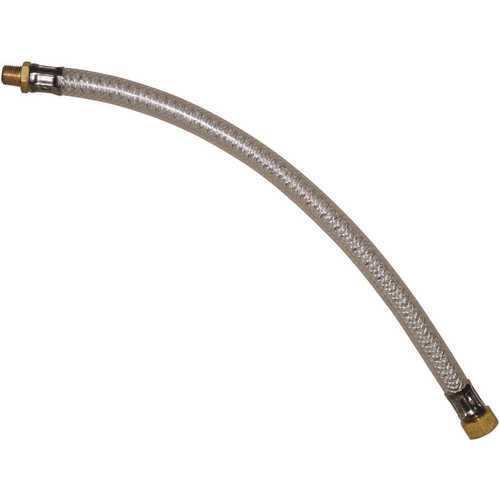 Garden Tub Filler Replacement Hose in Gray