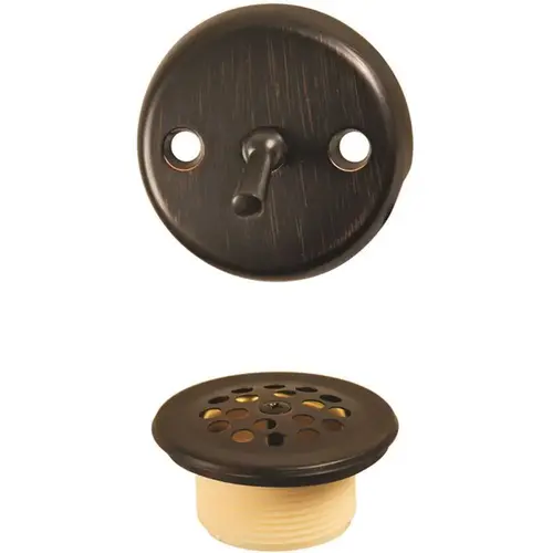 Trip Lever Tub Drain Kit in Oil Rubbed Bronze