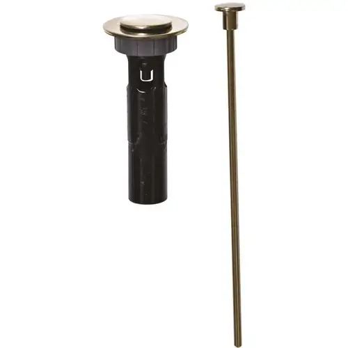 Glacier Bay 10729 Plastic Lavatory Drain Trim in Brushed Nickel