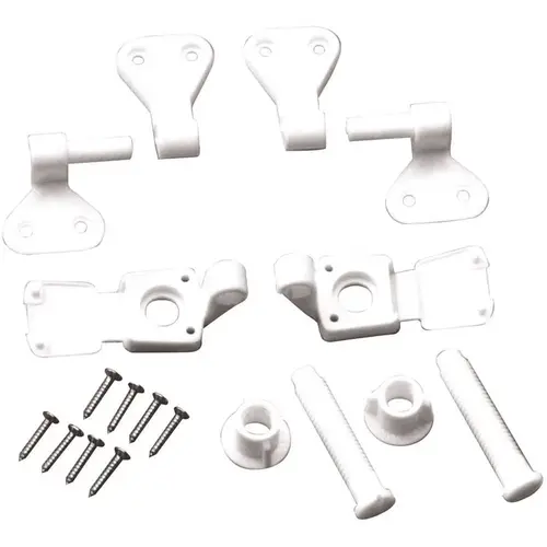 Everbilt 88018 Toilet Seat Hinges in White
