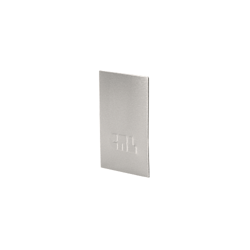 CRL B5LECBS Brushed Stainless End Cap for B5L Series Low Profile Base Shoe
