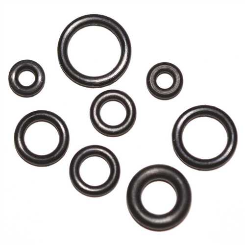 Small O-Ring Assortment Black