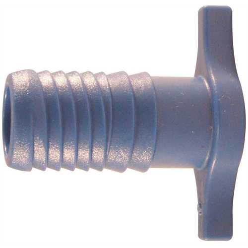National Brand Alternative ABTP34 3/4 in. Blue Twister Polypropylene Insert Plug