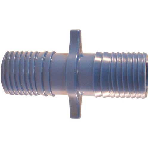 National Brand Alternative ABTC1 1 in. Blue Twister Polypropylene Insert Coupling