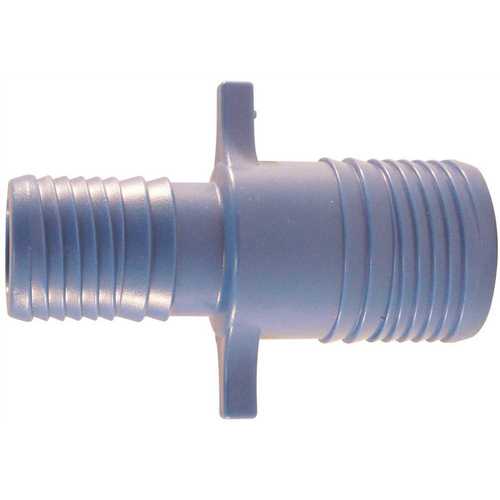National Brand Alternative ABTC1114 1 in. x 1-1/4 in. Blue Twister Polypropylene Insert Coupling