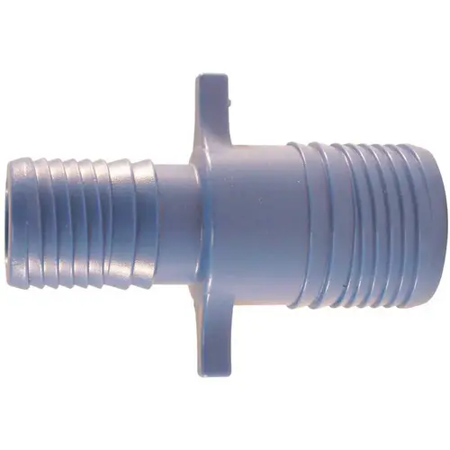 1 in. x 1-1/4 in. Blue Twister Polypropylene Insert Coupling