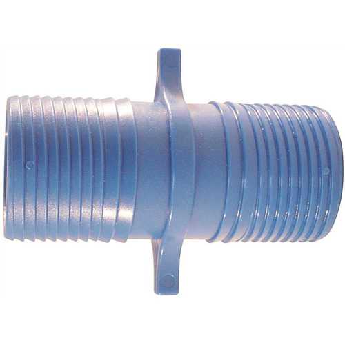 National Brand Alternative ABTC112 1-1/2 in. Blue Twister Polypropylene Insert Coupling