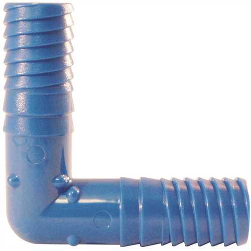 National Brand Alternative ABTE12 1/2 in. Polypropylene Blue Twister Insert 90-Degree Elbow