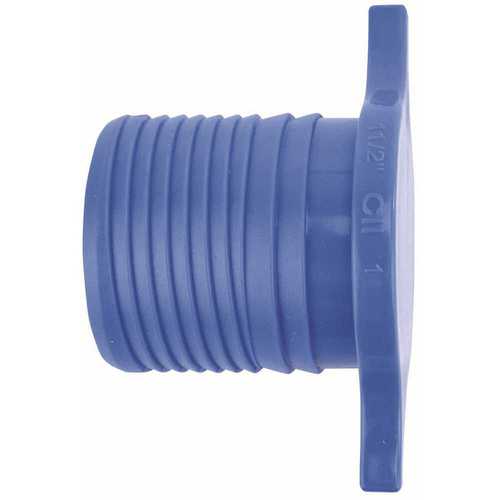 1-1/2 in. Blue Twister Polypropylene Insert Plug