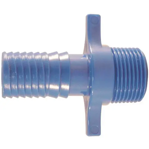 3/4 in. Polypropylene Blue Twister Insert x MPT