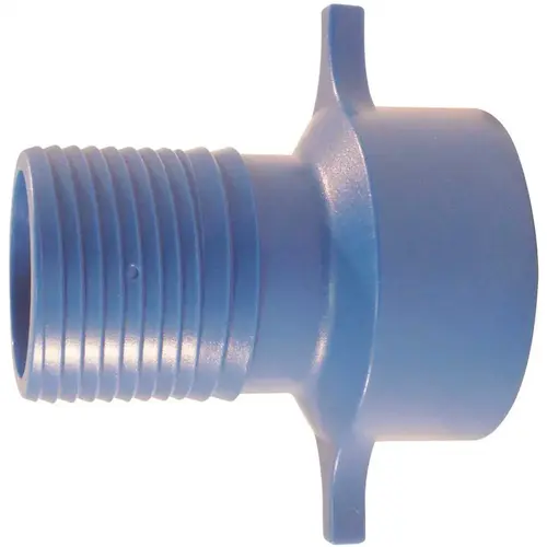 National Brand Alternative ABTFA112 1-1/2 in. Polypropylene Blue Twister Insert x FPT