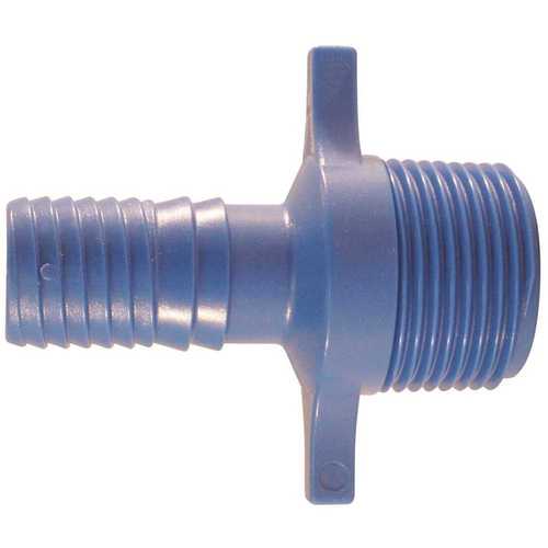 3/4 in. Polypropylene Blue Twister Insert x 1 in. MPT