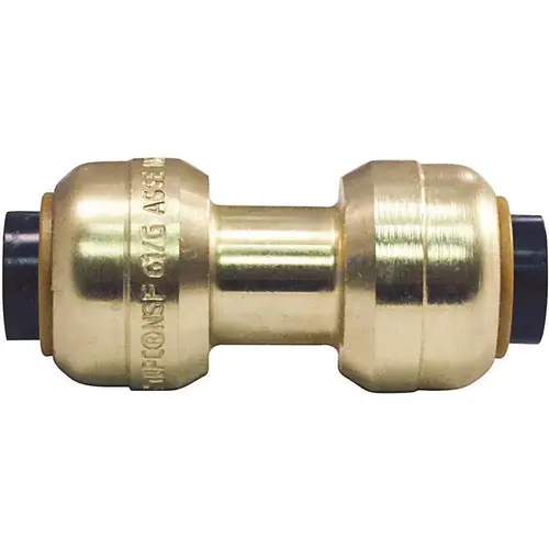 1/4 in. Brass Push-To-Connect Coupling