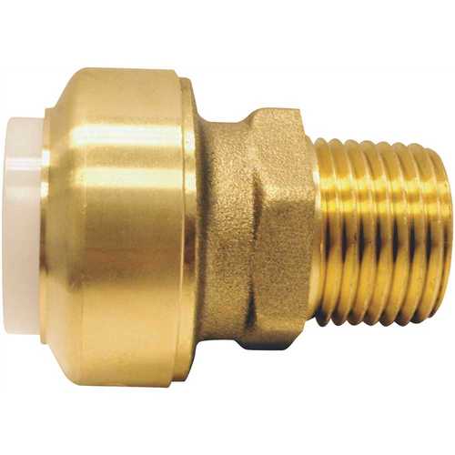 1/2 in. IPS Push-To-Connect x 1/2 in. CTS Brass Male Pipe Thread Adapter