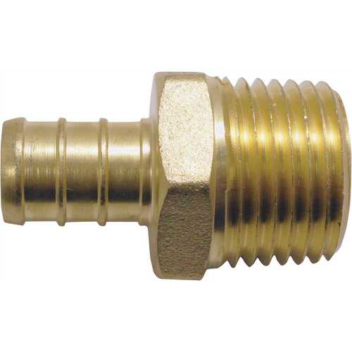 ADAPTER BRASS 1/2 X 1/2IN - pack of 5