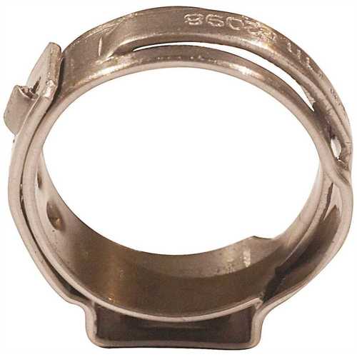 Apollo PXPC1210PK 1/2 in. Stainless Steel PEX Barb Pinch Clamp pack of 10