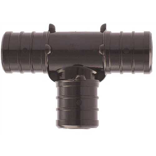 ApolloPEX Series Pipe Tee, 3/4 in, Barb, Poly Alloy, 200 psi Pressure Black - pack of 5