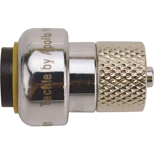 Tectite FSBFAU14 1/4 in. (3/8 in. O.D.) x 1/4 in. Chrome Compression Stop Valve Connector