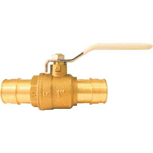 Apollo EPXV1 1 In. Brass PEX-A Expansion Barb Ball Valve