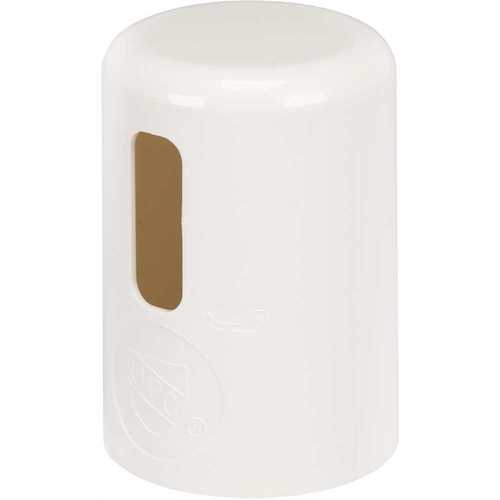 2 in. O.D. Kitchen Air Gap Cap in White