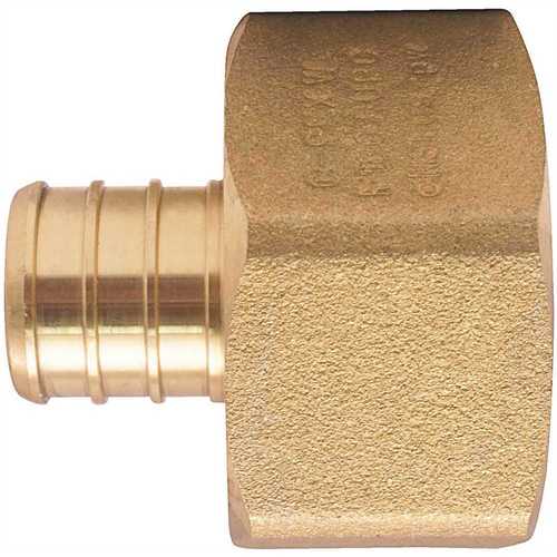 3/4 in. Brass PEX Barb x 1 in. Female Pipe Thread Adapter