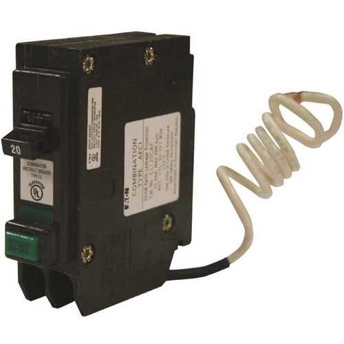 CL 20 Amp Single-Pole Combination Arc Fault-Circuit Breaker