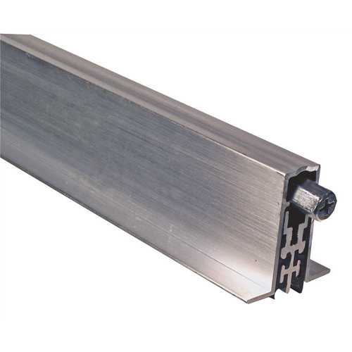 Automatic Door Bottom, 48 Inches, Acoustic Door Seal, Mill Aluminum