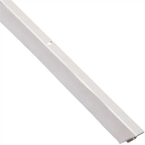 96" Split Astragal with Sponge EPDM Insert Clear Anodized Aluminum