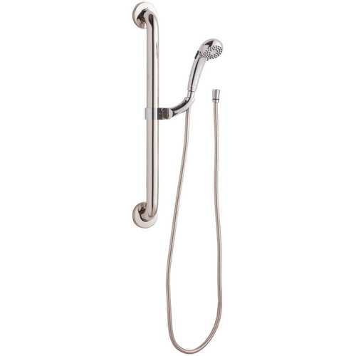 Gerber Plumbing G0044735 2-Spray Hand Shower with Wall Bar with ADA Compliance in Chrome