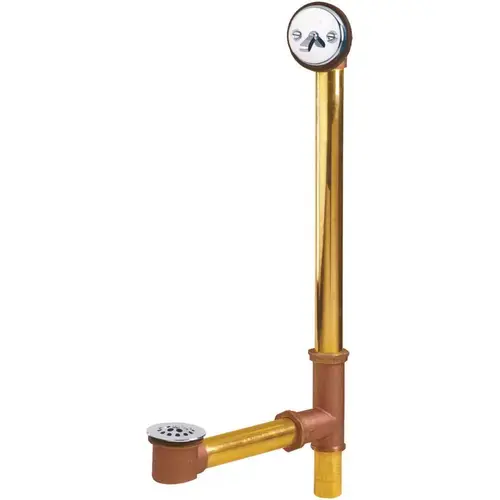 Gerber Plumbing G0041813 Classics 2-3/4 in. Brass Drain Chrome