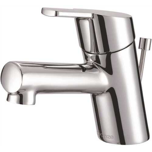 Gerber Plumbing D224530 Amalfi Single Hole Single-Handle Bathroom Faucet with Metal Pop-Up Drain 1.2 GPM in Chrome