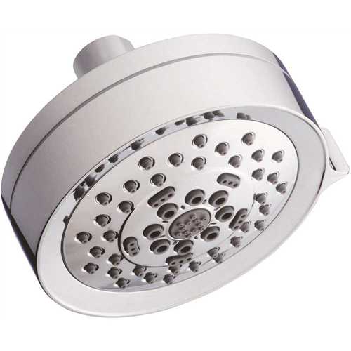Parma 5-Spray 4.5 in. Fixed Showerhead with 2.5 GPM in Chrome